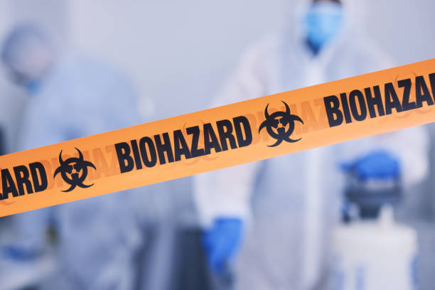 Professional Biohazard technician working in Covington, OH